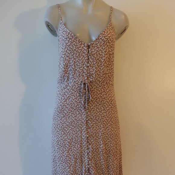 Rails Beige Floral Midi Dress - Picture 10 of 14